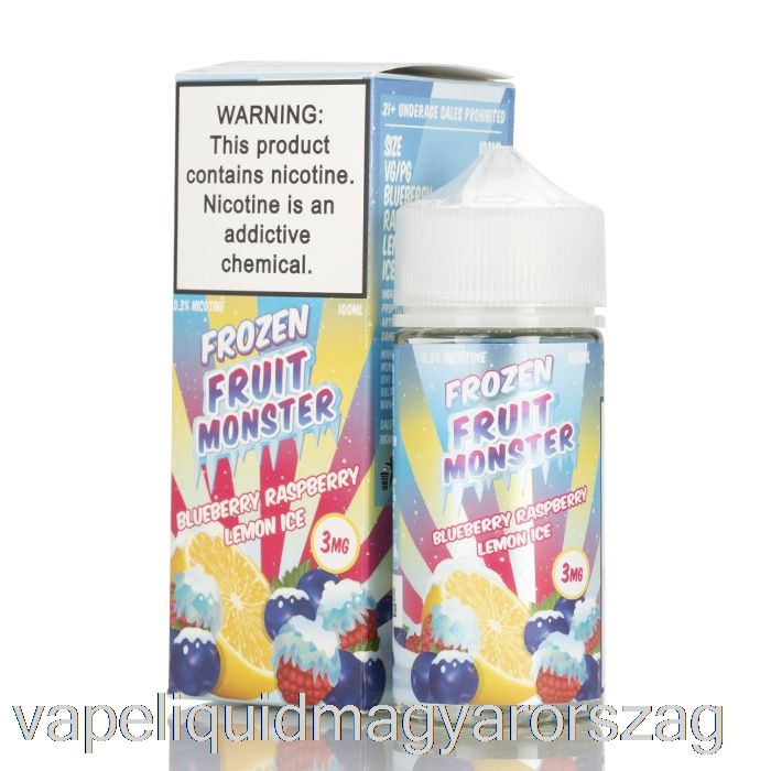 Jég áfonya Málna Citrom - Fagyasztott Gyümölcs Szörny - 100 Ml 6 Mg Vape Toll
